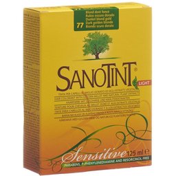 Sensitive Teinture de cheveux 77 couleur blond doré foncé