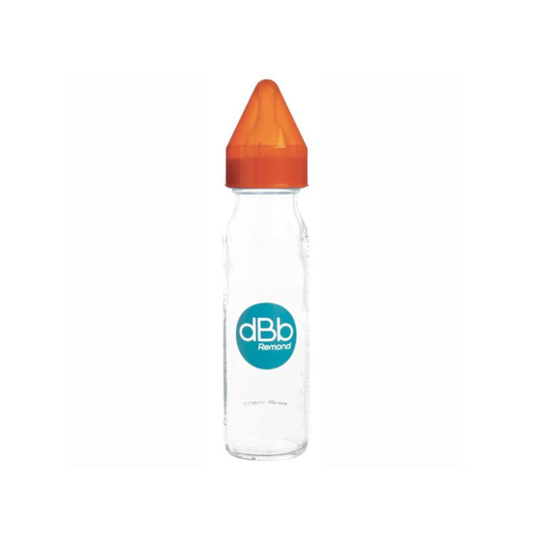 Biberon Régul'Air Verre Orange 240ml