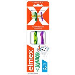 Brosse à Dents Junior 6-12 ans Duo Pack