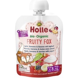 Fruity Fox - Pomme, banane & baies avec yogourt