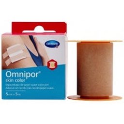 Omnipor Hipoalergénico Skin Color 2,5cmx5m
