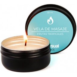 Bougie de massage aux fruits tropicaux 30ml