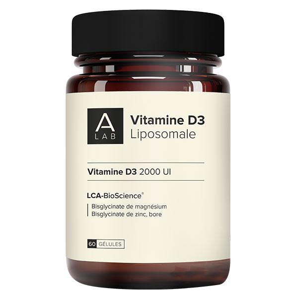 Vitamine D3 Liposomale 2000 UI - Défenses Naturelles, Immunité - 60 gélules