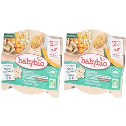 Babybio Quinotto Quinoa Potimarron Champignon & Fromage de Chèvre