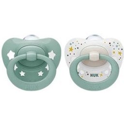 Chupete Silicona Family Love 18-36m 2uds