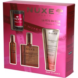 Coffret Noël La Fête en Rose - Coffret cadeau de Noël Happy in Pink