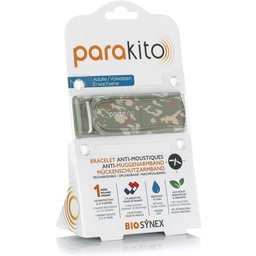 Parakito Bracelet Anti-Moustique Rechargeable Adults Graphic Camouflage