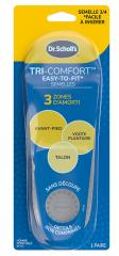 Semelles Tri-Comfort Easy-to-Fit Homme Pointures 40 - 47.5 1 Paire - Blister