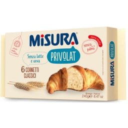 Privolat Classic Croissants Sans Huile de Palme Bio 6uts