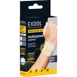 Nosa Poignet élastique respirant beige T-L/XL 1ud