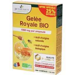 Gelée Royale – Ampoules vitalité et défenses naturelles