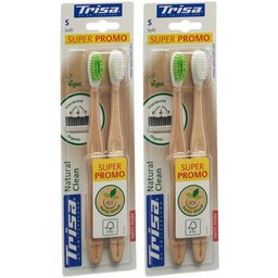 2 Brosses à dents souple Natural Clean