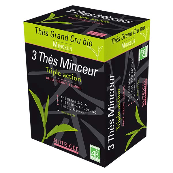 3 Thés Minceur Triple Action 30 sachets