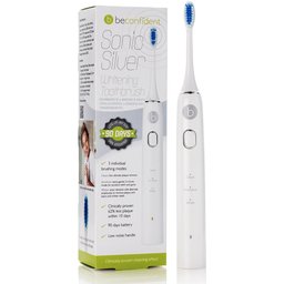 Brosse Sonique Blanc Argenté 1ut