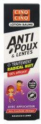 Lotion Baume Anti-Poux & Lentes 100 ml - Infestation Importante - Traitement Nuit - Dès 36 Mois - Tube 100 ml