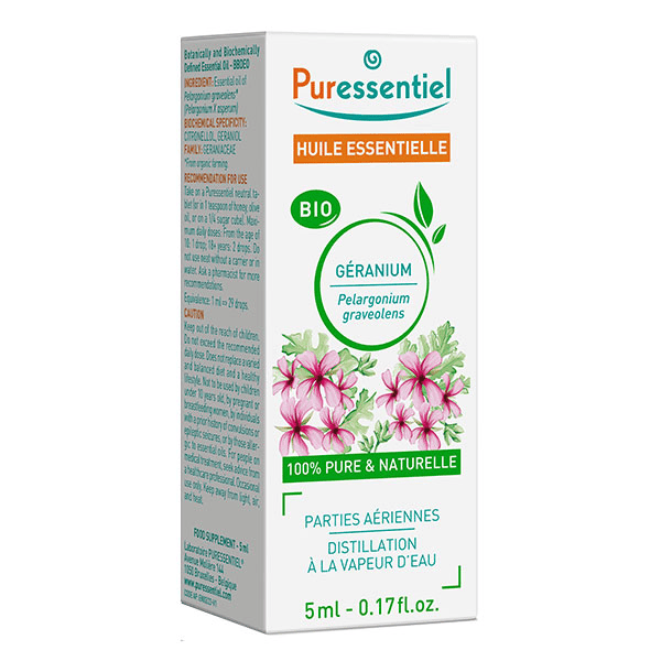 Huile Essentielle Géranium Bio 5ml