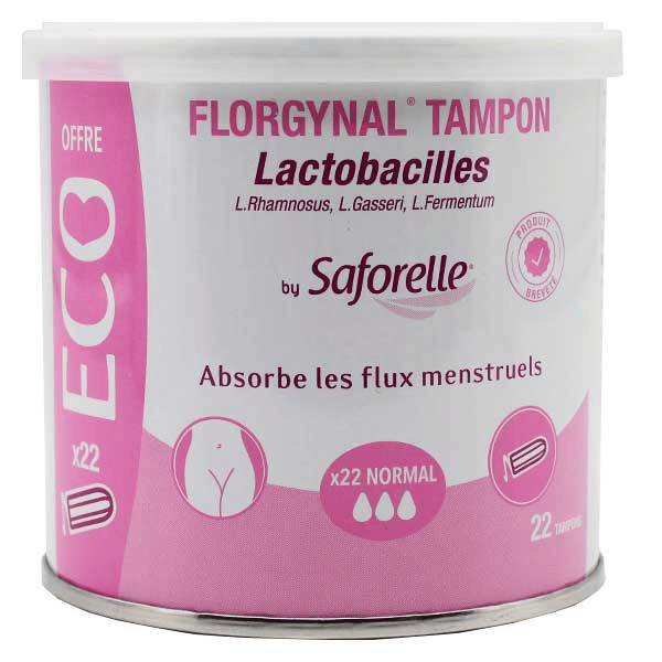 Protections Tampon Florgynal Normal 22 unités