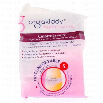 Culotte jetable maternité x4 taille s
