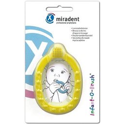 Infant-O-Brush® Brosse à dents d'apprentissage Jaune