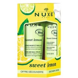 Sweet Lemon Crème Mains Et Ongles 30ml + Stick Lèvres Hydratant 4g