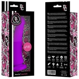 Gode Lilas Silicone Médicale 17x3cm 1ut