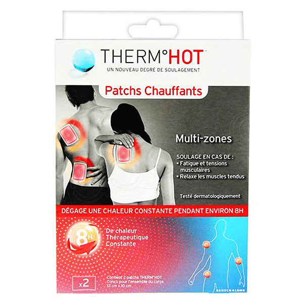 Therm°Hot Patch Chauffant Multi-Zones Lot de 2