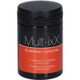 Mult-Ixx® | Complexe 12 vitamines, 7 minéraux & Q10 | Energie & vitalité