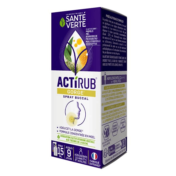 Actirub Spray Buccal 15ml