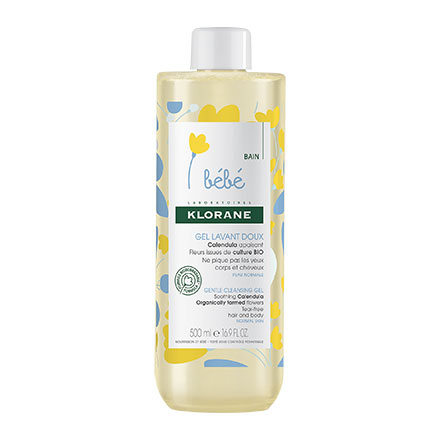 Bébé Gel lavant doux au Calendula apaisant flacon 500ml