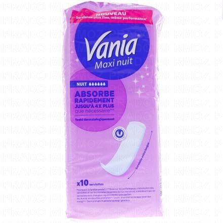 Maxi Serviette spécial nuit x10