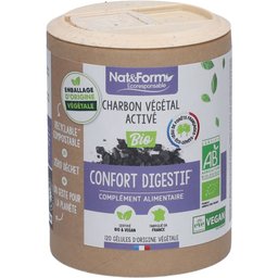 Nat&Form Charbon végétal activé en gélules