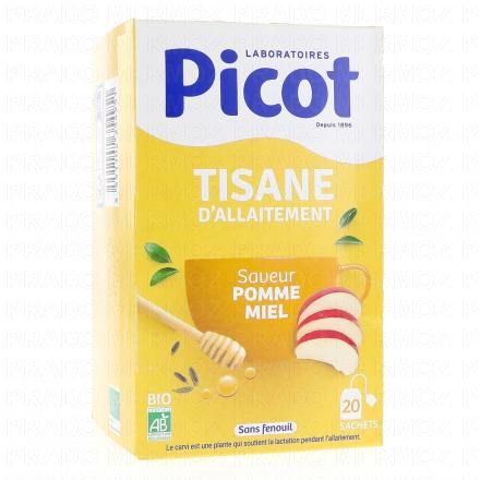 Tisane d'allaitement bio saveur Pomme/Miel x20 sachets