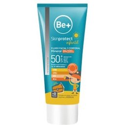 Be+Skin Protect 50+Spf Enfants Peau Atopique Fluide Minéral Peau Atopique 100Ml