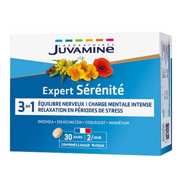 Sérénité Équilibre Nerveux et Relaxation 60 comprimés