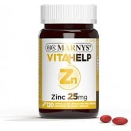 Zinc 25mg Vitahelp Line 120caps