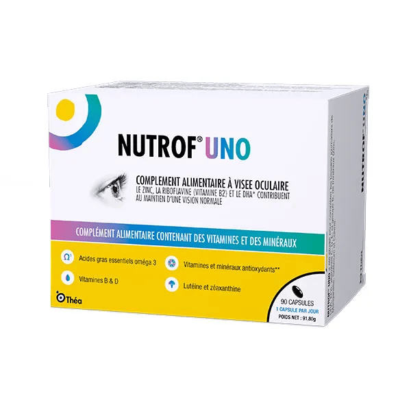 Thea Nutrof® Uno boite de 90 capsules