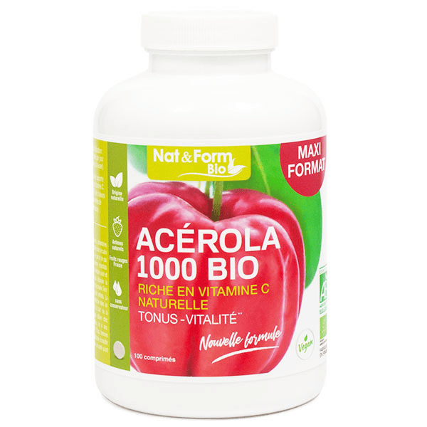Acérola 1000 Bio 100 comprimés