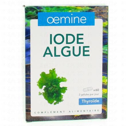 iode algue 60 gélules