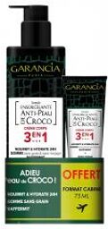 Ensorcelante Anti-Peau de Croco Crème Corps 400 ml + Format Voyage 75 ml Offert - Lot 2 produits