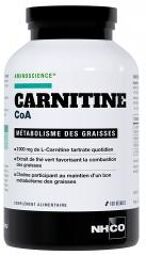 Carnitine CoA 100 Unités - Pot 100 gélules