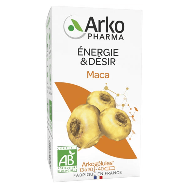Arkogélules Maca Bio 40 gélules