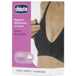 Soutien Gorge d'Allaitement Coton Noir Taille 6C 1ut