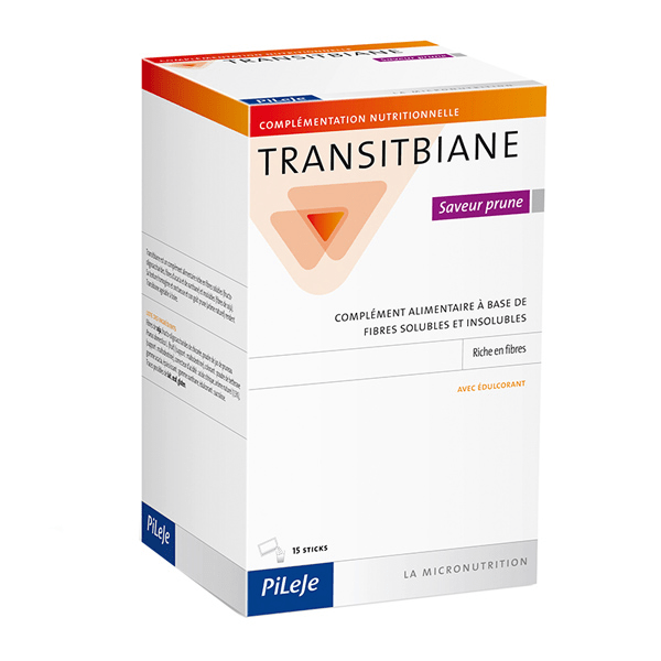 Transitbiane 15 sticks de 10g Saveur Prune