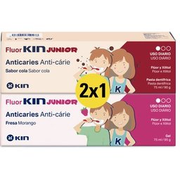 Fluor Junior 75ml 2x1
