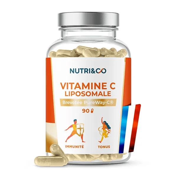 Nutri&Co Vitamine C Liposomale Immunité et Tonus 90 gélules Vegan