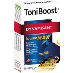 Toni Boost Dynamisant Taurine Max 30 Comprimés