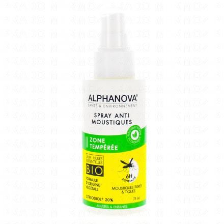 Santé - Spray anti-moustiques bio zone tempérée 75ml