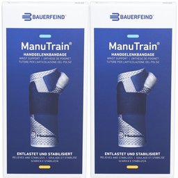 Manutrain Orthèse de poignet Taille 4 gauche titane