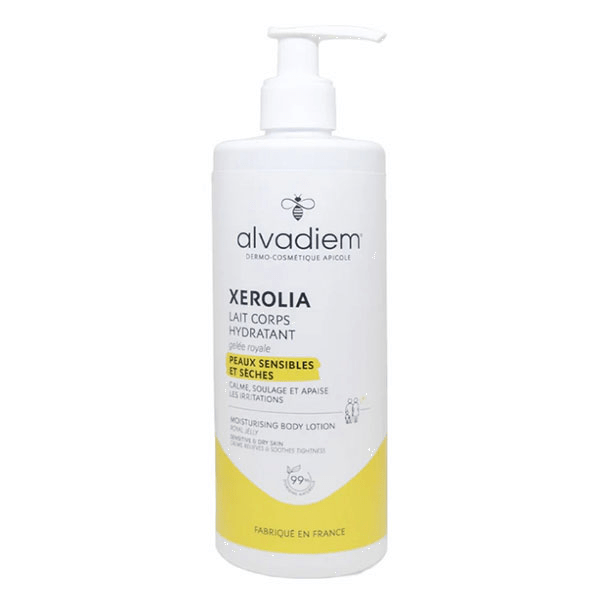 Soin du Corps Xerolia Lait Assouplissant et Nourrissant 400ml