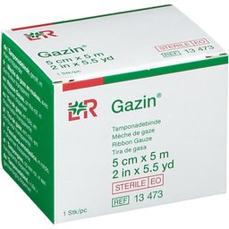 Gazin® Mèche de gaze stérile 5 cm x 5 m